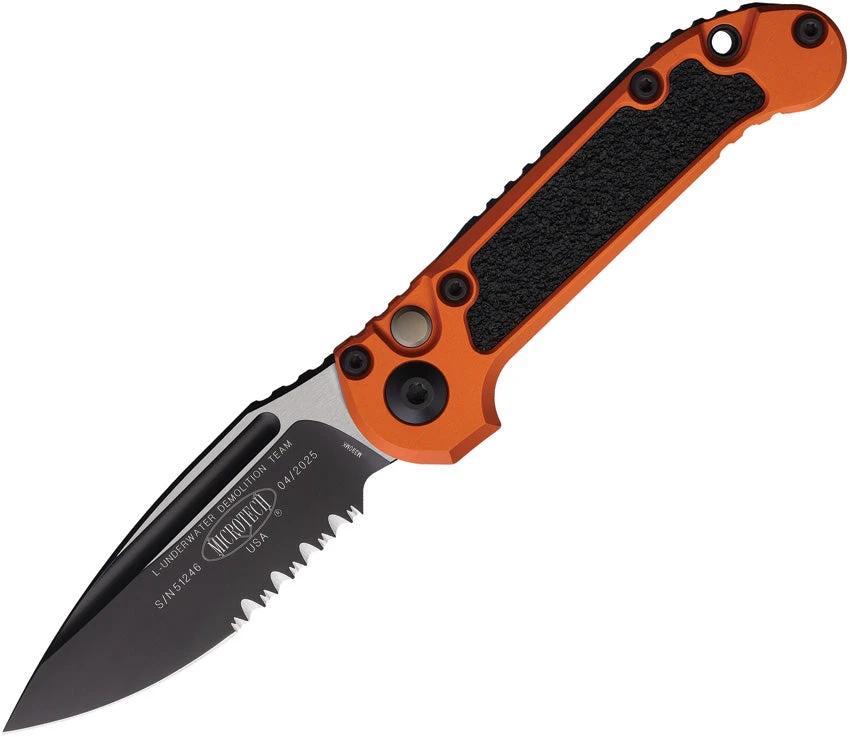 Microtech Auto LUDT Button Lock GenIII 1135-2OR by Microtech