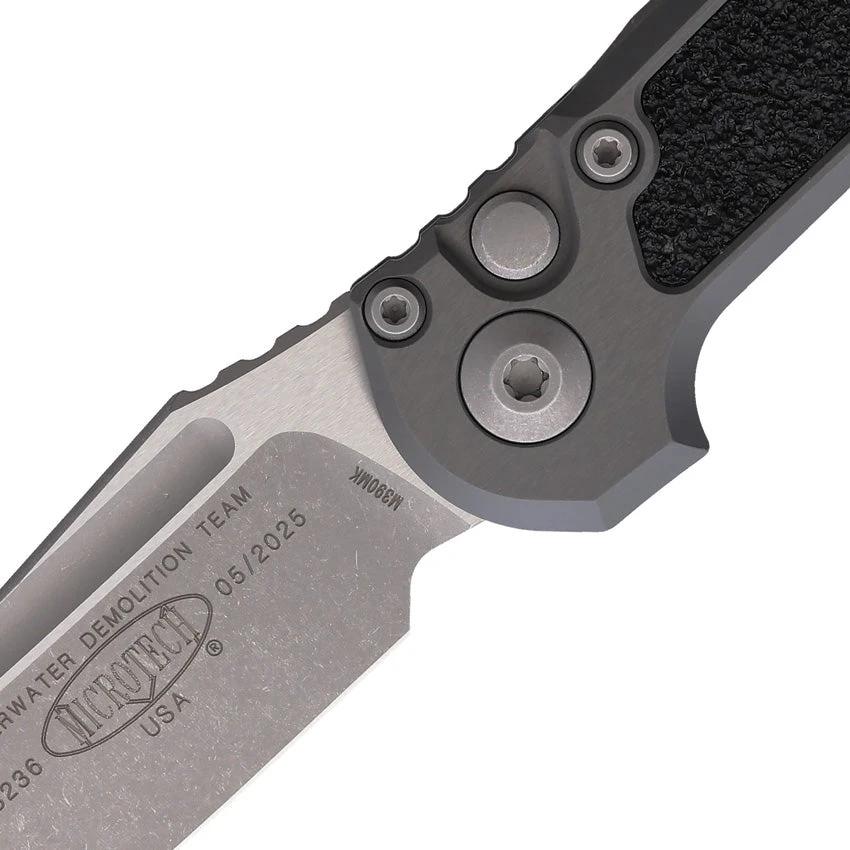Microtech Auto LUDT GenIII Button Lock Knife With Bohler M390 Blade EDC Tactical Edition by Microtech