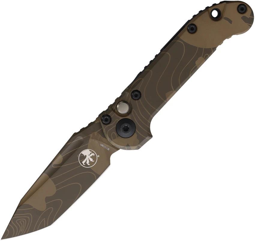 Microtech Auto LUDT Button Lock GenIII 1136S-1TBNCS-Z4 by Microtech