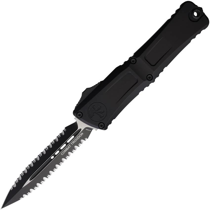 Microtech Auto Combat Troodon DE Gen III Automatic Knife For Tactical Enthusiasts With Quick Deployment by Microtech
