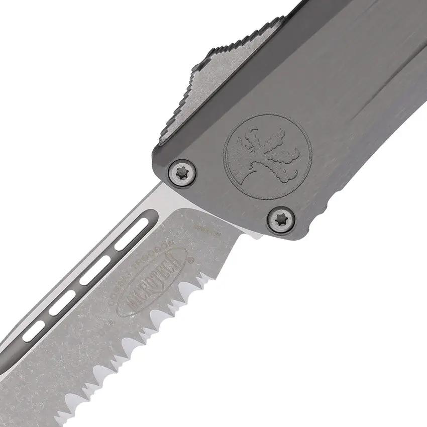 Microtech Auto Combat Troodon SE Gen III Automatic Knife with Rapid Blade Deployment for Everyday Carry Pros by Microtech
