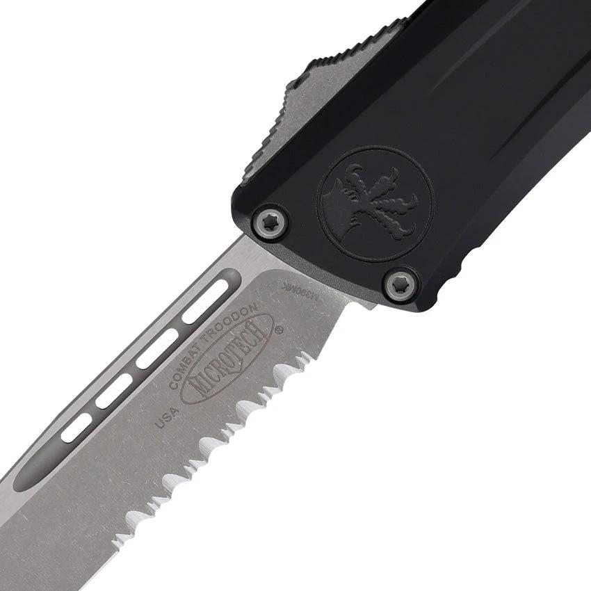 Microtech Auto Combat Troodon SE Gen III 1143-11AP Automatic Knife For EDC Pros And Collectors by Microtech