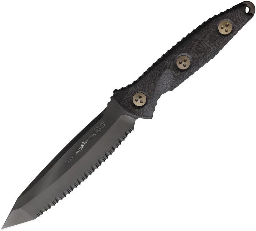Microtech Socom Alpha T/E DLC F/S 114-3DLCCFS by Microtech
