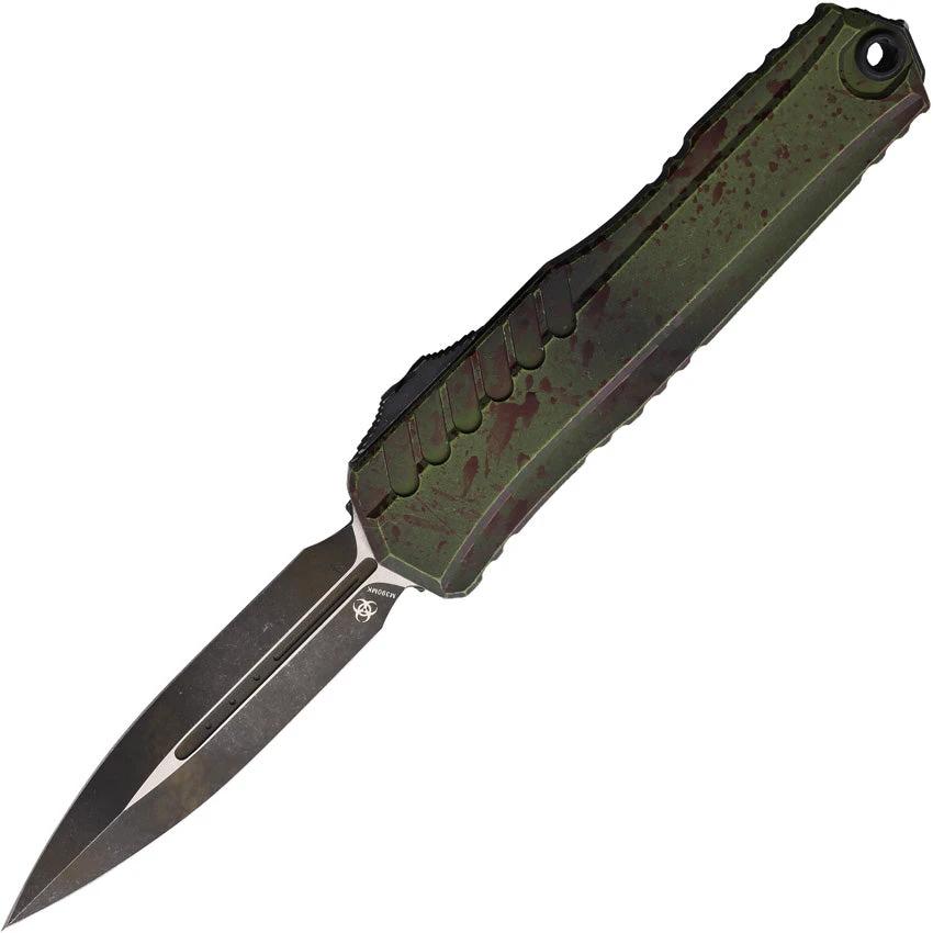Microtech Auto Cypher II D E OTF Knife For Tactical Pros by Microtech