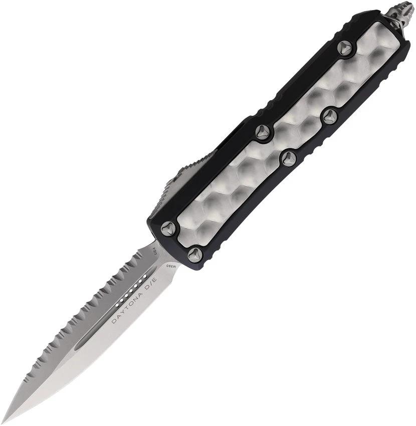 Microtech UTX85 Daytona Auto OTF Knife For Collectors Premium Serrated Dagger Blade