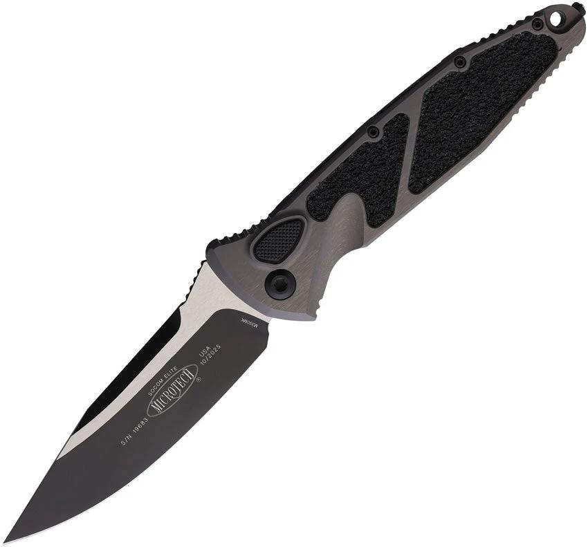 Microtech Auto Socom Elite Buttonlock 160A1NC Automatic Opening EDC Knife Two Tone Premium Blade by Microtech