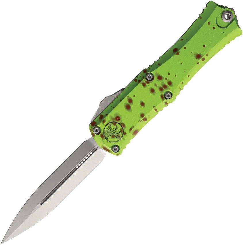 Microtech Auto Hera II Mini OTF Knife Automatic Opening Double Edge M390 Blade For EDC Enthusiasts
