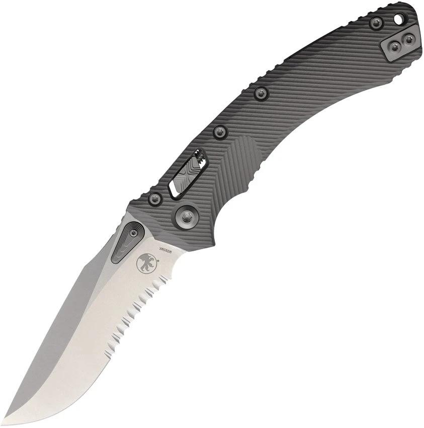 Microtech Amphibian S/E Ram-Lok Gray 137RL-11FLNC by Microtech