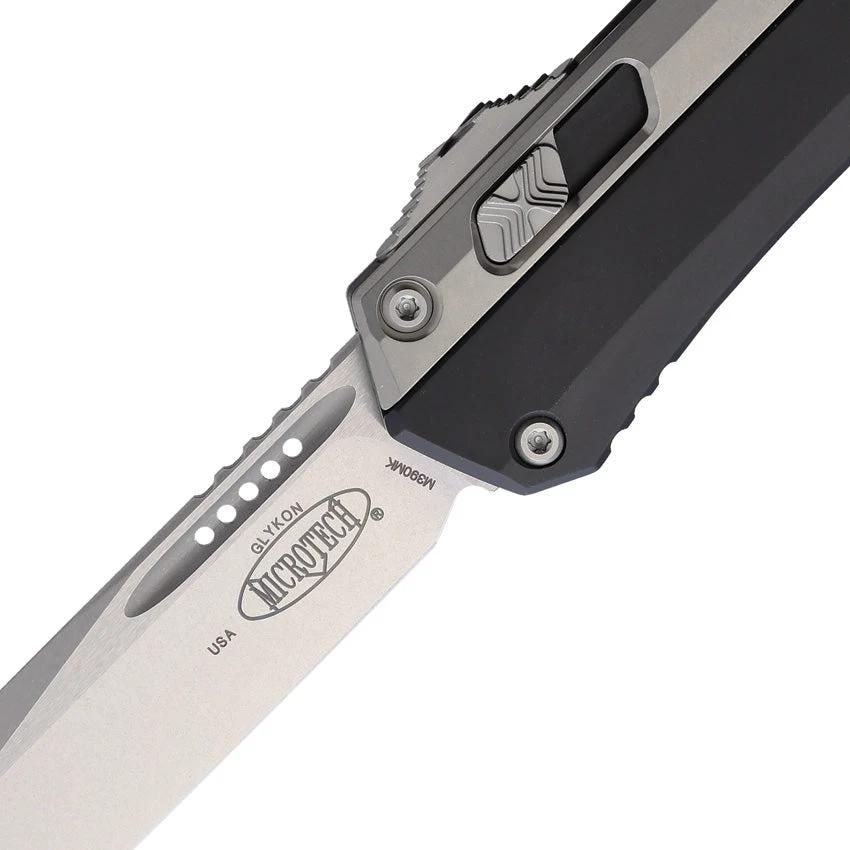 Microtech Auto Glykon T E OTF Knife With Rapid One Hand Deployment For EDC Enthusiasts by Microtech