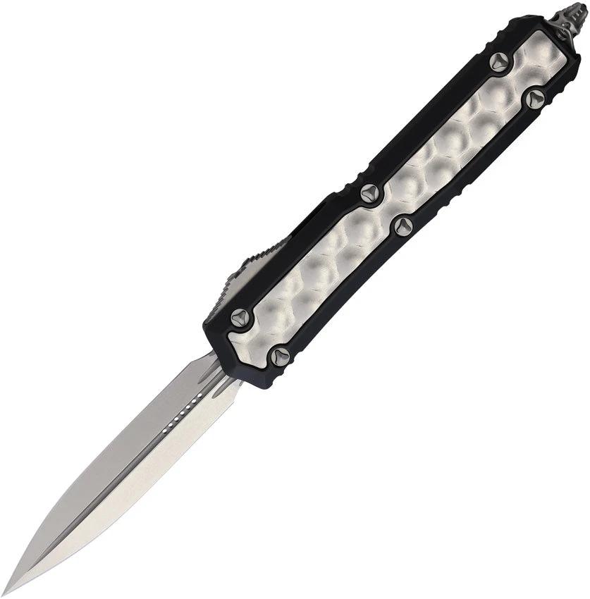 Microtech Auto Makora D E OTF Knife With Glass Breaker 3.38 Inch Dagger Blade For EDC Enthusiasts by Microtech