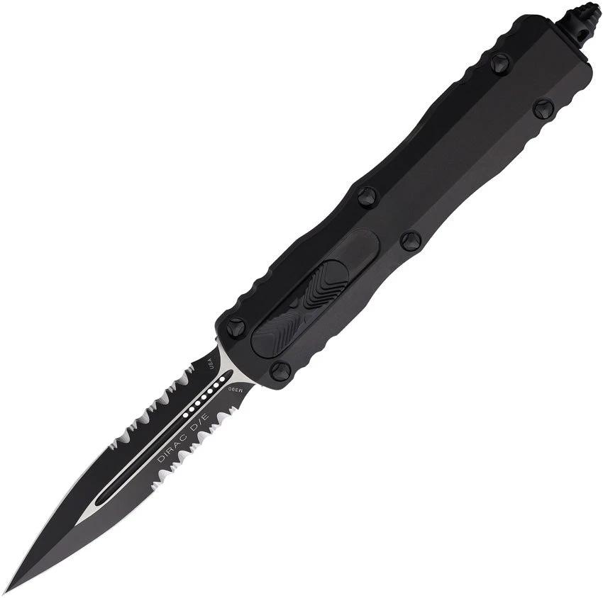 Microtech Auto Dirac D/E OTF Black 225-2T by Microtech
