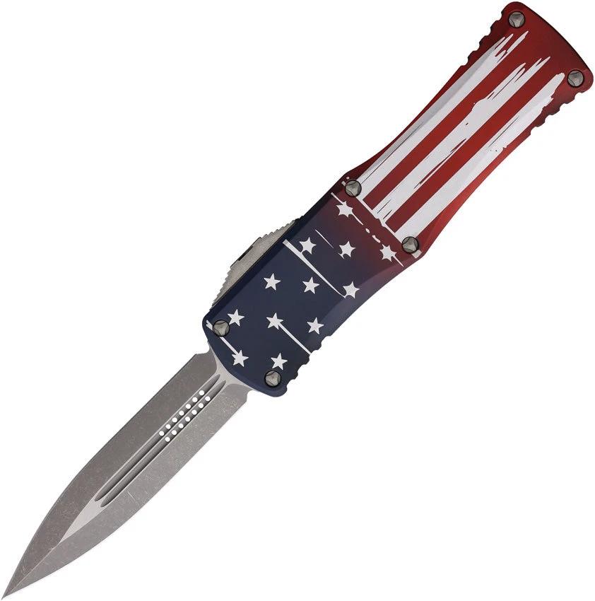 Microtech Auto Hera D/E OTF Flags 702-10APFLAGS by Microtech