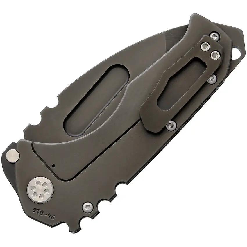 Medford Praetorian Framelock MK012SPT-30PV - Black PVD Coated S35VN Tanto Blade And Water Tight Case by Medford