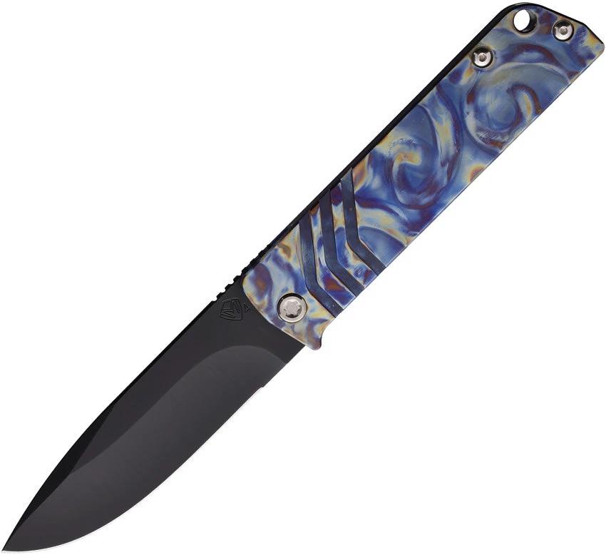 Medford Antik Framelock DLC Flame MK2144PD-03A2-TSCS by Medford