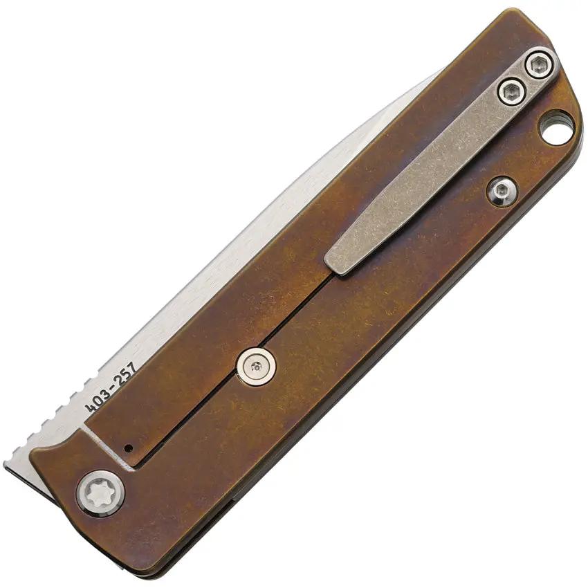 Medford The Antik Framelock Bronze MK214STT-36A1-TSCS by Medford