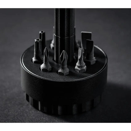 Mininch Spinner Drive Tough Plus SD-008 - TiNi Coated Bits With Storage Cylinder And Compact Carry Case by Mininch