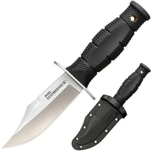 Cold Steel Mini Leatherneck Clip Point Fixed Blade Knife – 39LSAB by Cold Steel