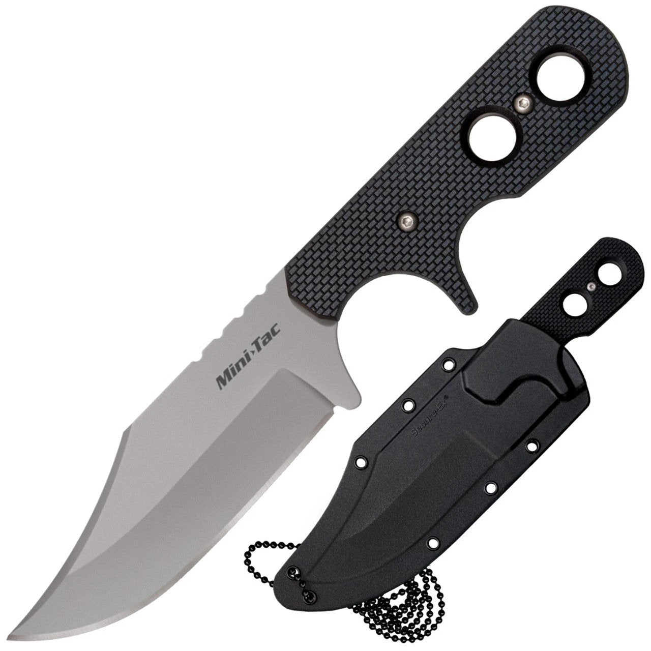 Cold Steel Mini Tac Bowie Knife – Compact Fixed Blade by Cold Steel