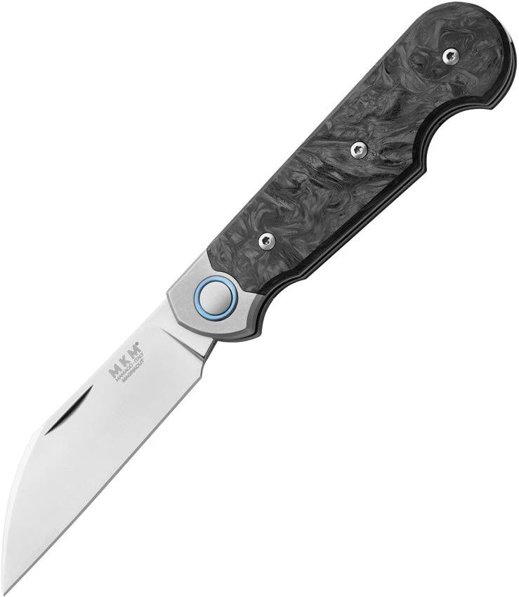 MKM Maniago Jaques Dark Matter Folder Knife MagnaCut Wharncliffe For EDC Enthusiasts by MKM-Maniago Knife Makers