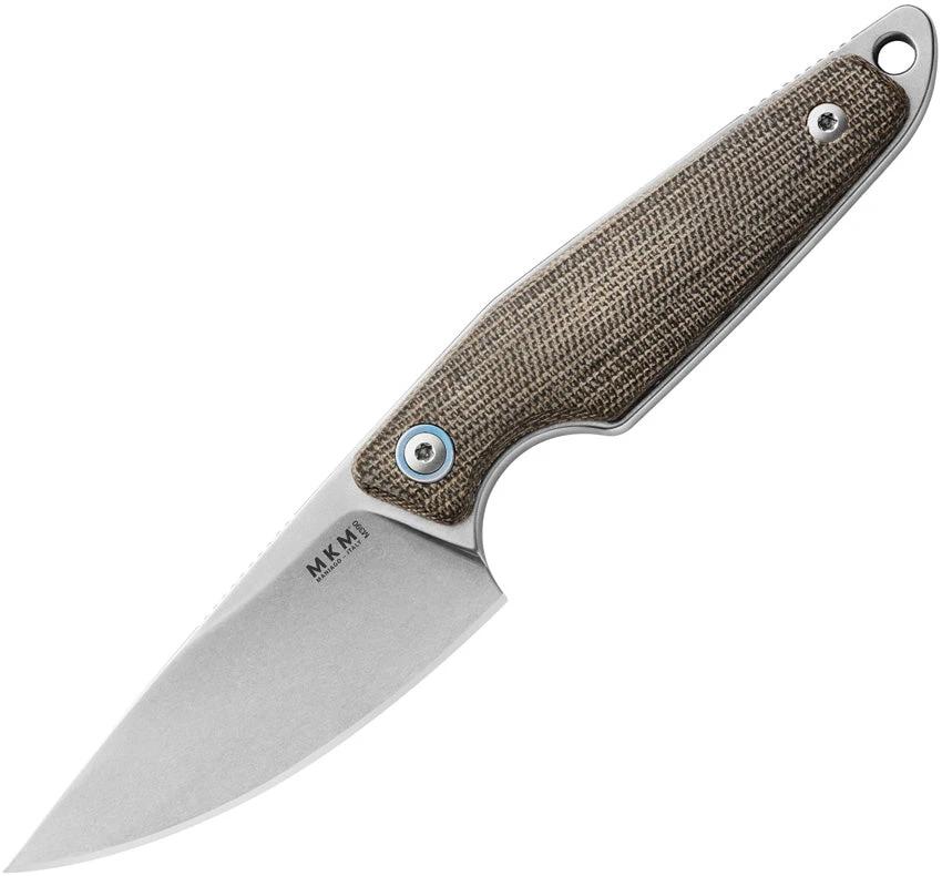 MKM-Maniago Knife Makers Makro 1 Green Micarta MK MA01-GC by MKM-Maniago Knife Makers