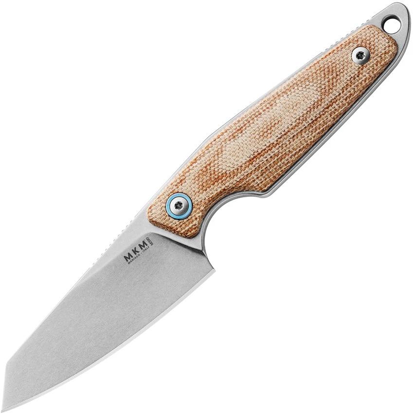 MKM-Maniago Knife Makers Makro 2 Natural Micarta MK MA02-NC by MKM-Maniago Knife Makers