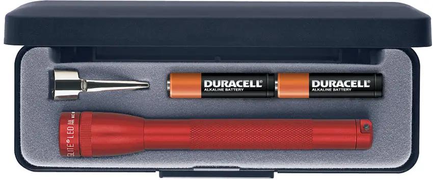Mag-Lite Mini Mag LED Flashlight 84 Lumen Twist Focus 5 Inch Aluminum Water Resistant EDC Ready by Mag-Lite