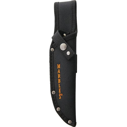 Marbles All Purpose Knife MR391 - 6.25 Inch Stainless Steel Blade With Rubber Handle And Lanyard Hole by Marbles