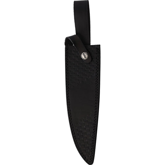 Marbles Bowie Turquoise - Full Tang Satin Bowie Knife With Turquoise Horn Handle by Marbles