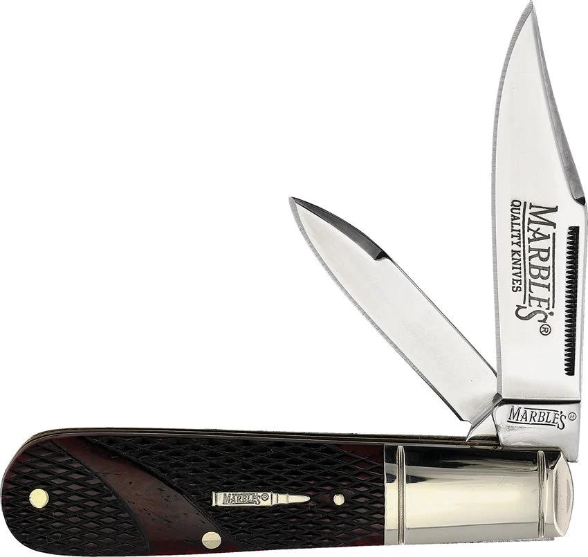 Marbles Barlow Brown Checkered Bone KB211W by Marbles