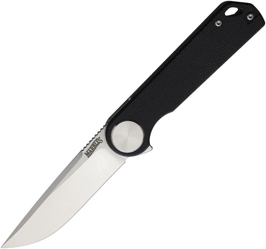 Marbles Linerlock Black Micarta BF018244 BLACK by Marbles