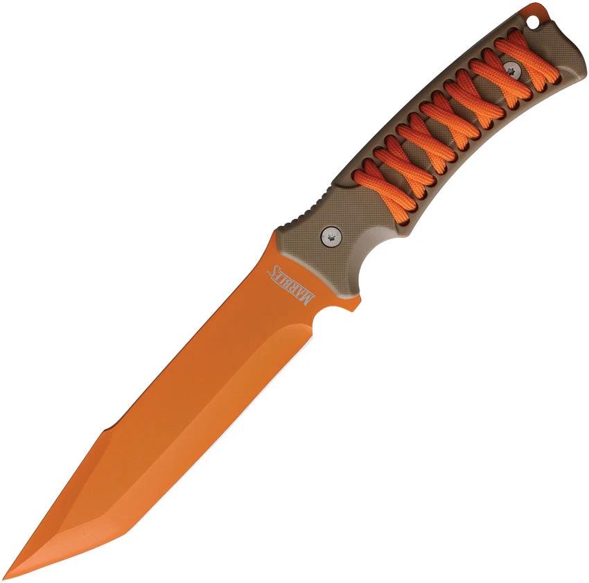 Marbles Fixed Blade Orange MR716 HK1809 by Marbles