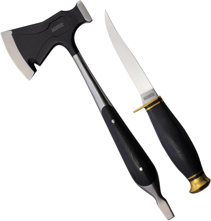Marbles Hunter Hatchet Combo HK1823 BLACK MICARTA by Marbles