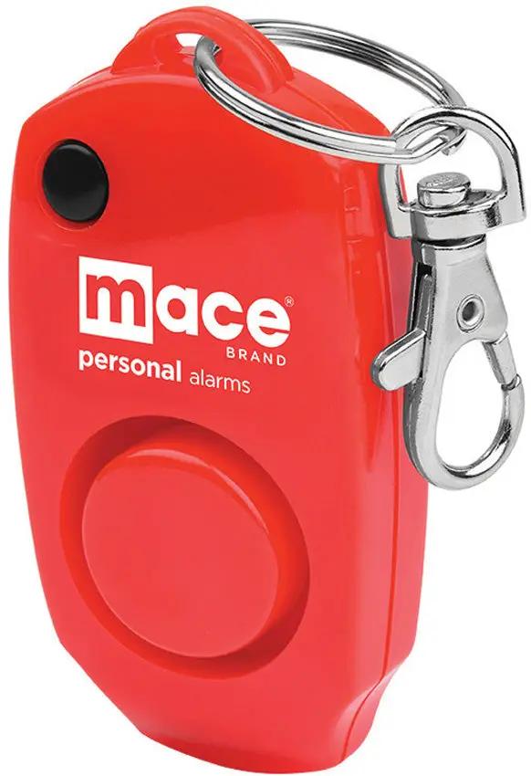 Mace Personal Alarm Keychain Red - 130dB Panic Alarm With Battery Included Compact 3 Inch Size For Immediate Safety by Mace