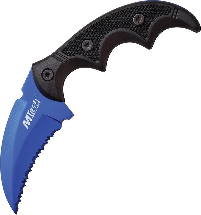 MTech Fixed Blade Blue MT-20-63BL by MTech