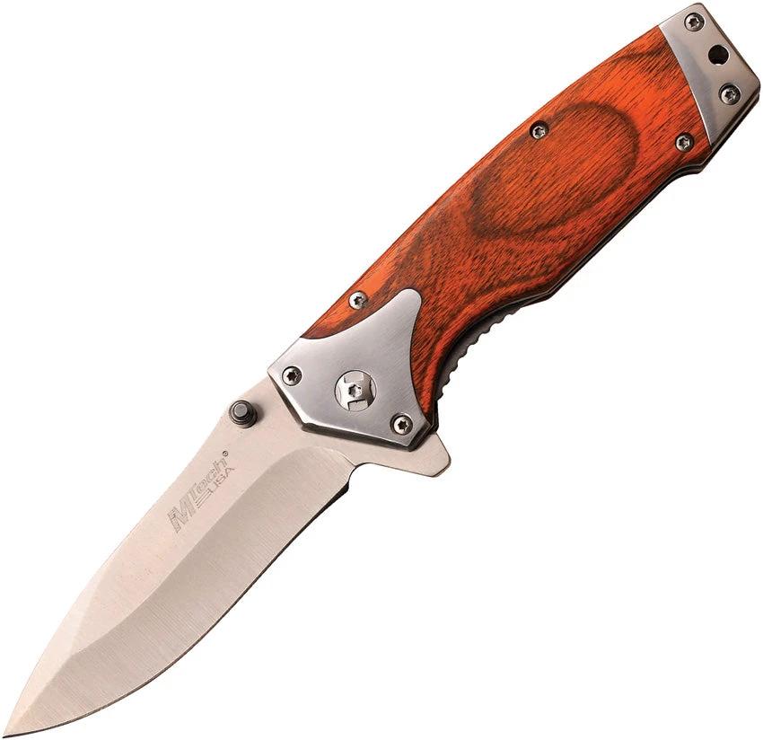 MTech Pakkawood Linerlock A/O MT-A1175BR by MTech