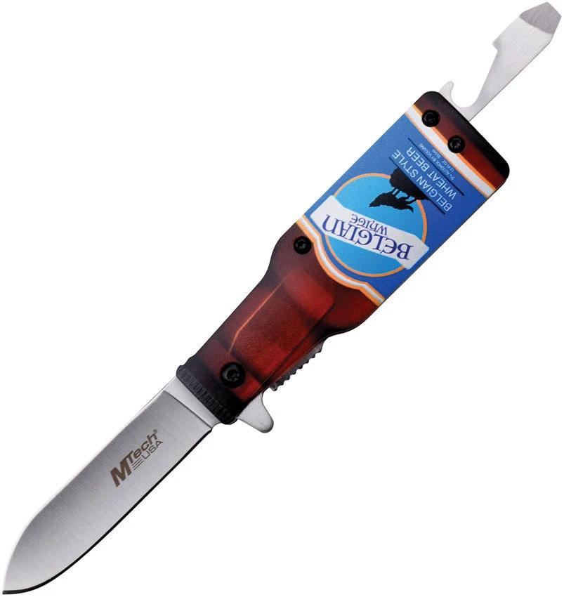 Mtech Bottle Linerlock A/O Belgian MT-A1195B by Mtech