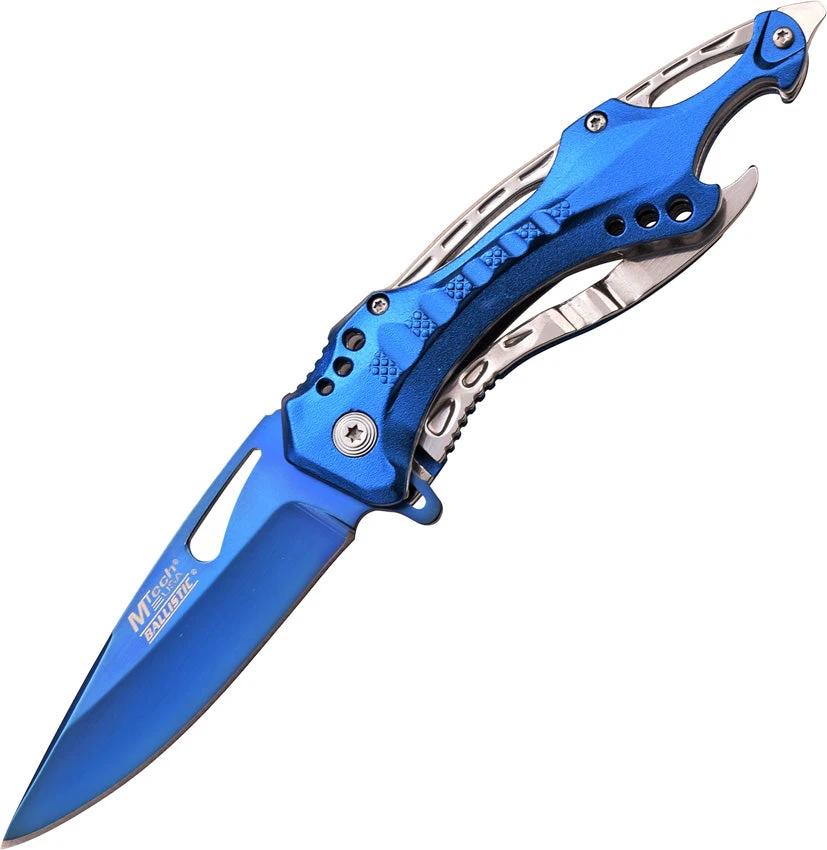 MTech Linerlock Blue A/O MT-A705SBL by MTech