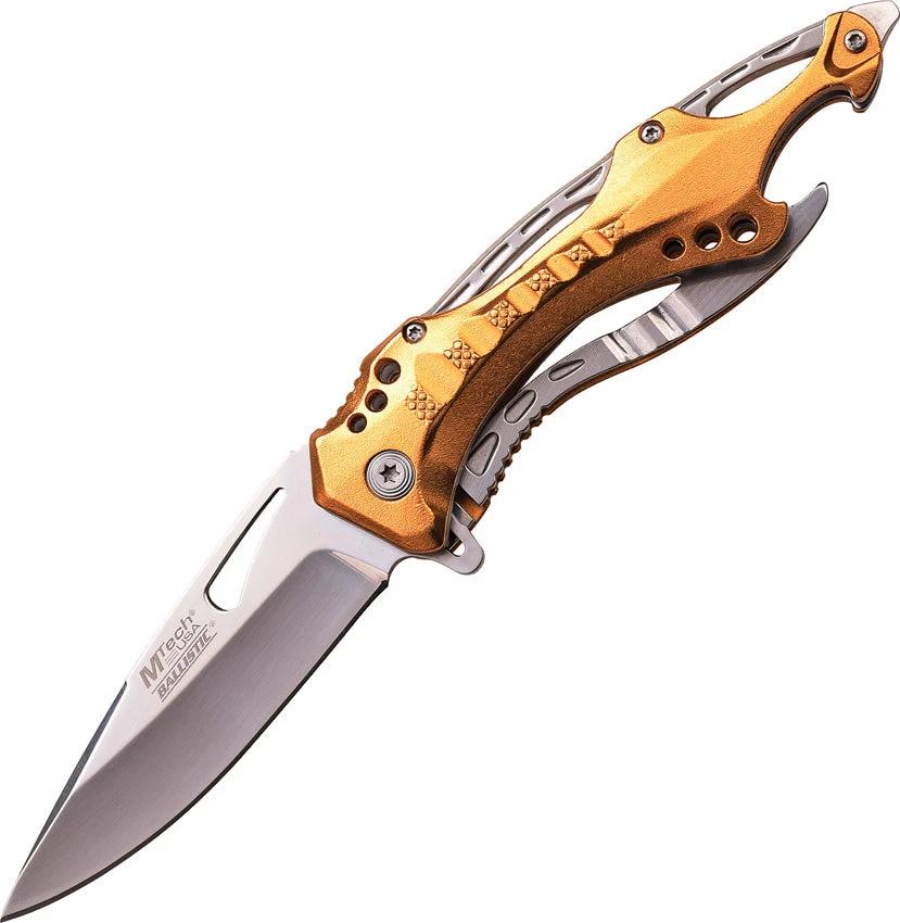 MTech Linerlock Gold A/O MT-A705SGD by MTech