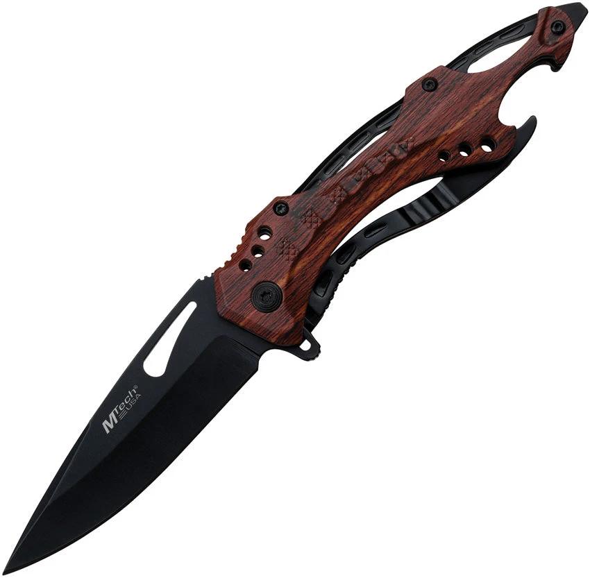 Mtech Linerlock A/O Brown MT-A705WD by Mtech