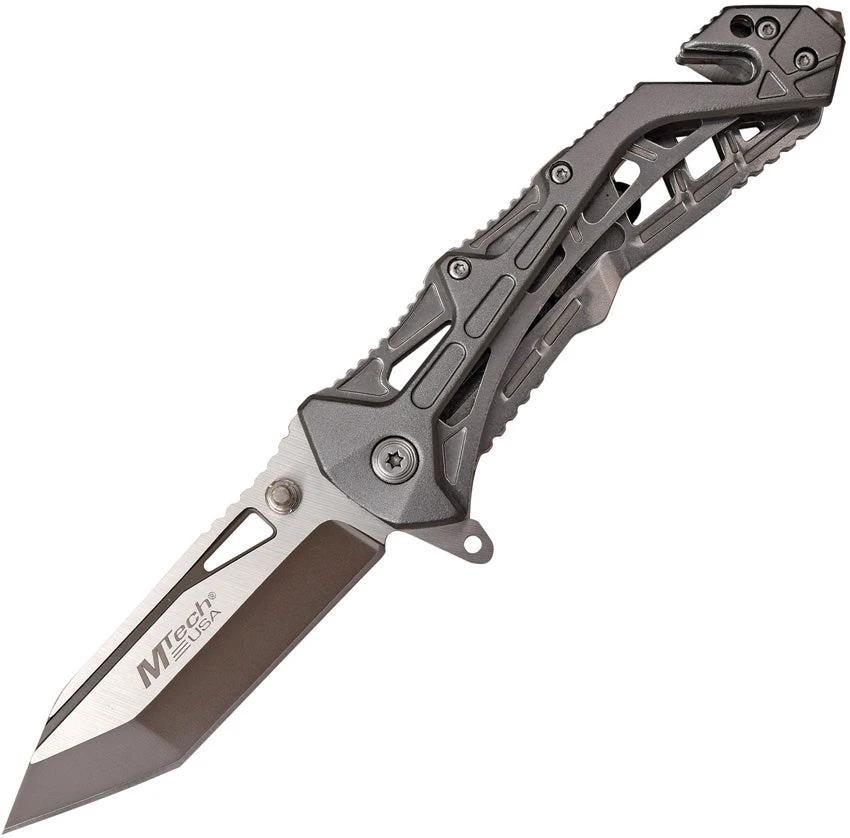 MTech Linerlock A/O Gray MT-A997BGY by MTech