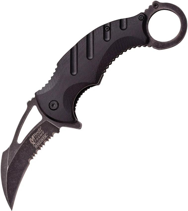 MTech Xtreme Karambit Black A/O MX-A833BK by MTech Xtreme