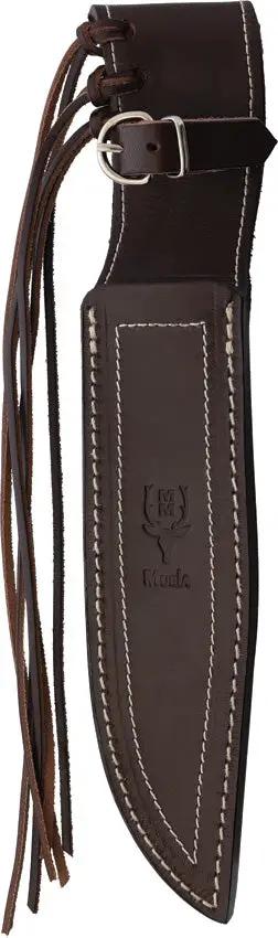 Muela Cherokee Bowie Knife Premium Satin Vanadium Molybdenum Blade For Outdoor Enthusiasts by Muela