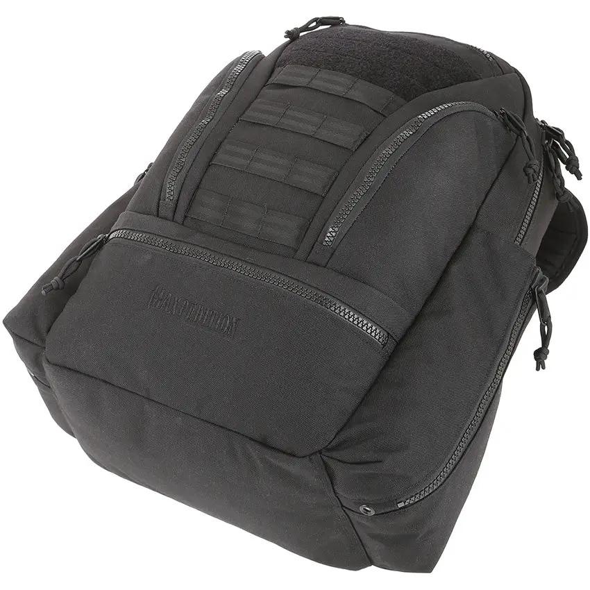 Maxpedition Lassen Backpack Black - 29L Tactical Daypack With CCW Compartment And Durable Zippers by Maxpedition