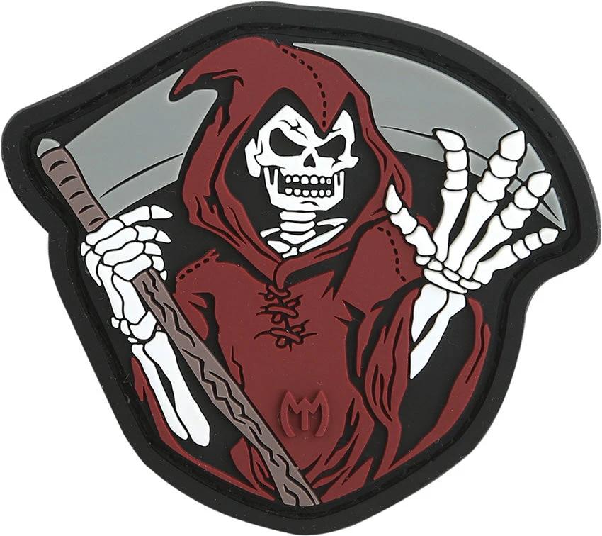 Maxpedition Death Cometh Patch Glow DETHZ - Glow In The Dark PVC Rubber Patch For Clothing