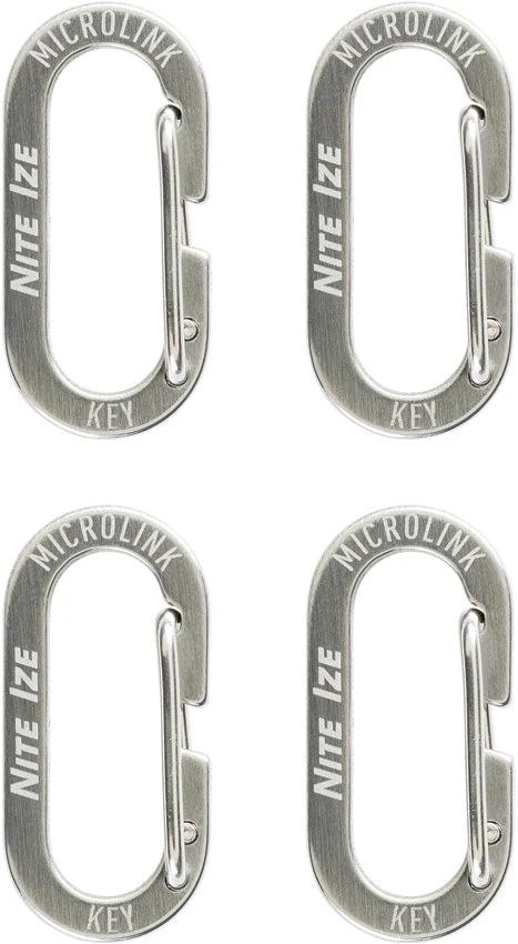 Nite Ize MicroLink Carabiner Pk 4 KL-11-R3 by Nite Ize