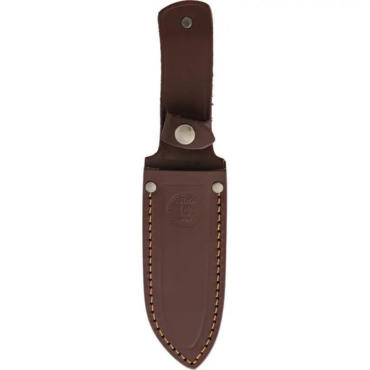 Nieto Trapper Fixed Blade Knife With Violet Wood Handle Satin AN58 Stainless For Outdoorsmen by Nieto