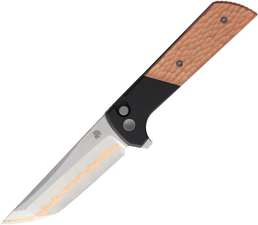 North Mountain Blade Chop 2 Button Lock Copper 2407-CUHM-5 by North Mountain Blade