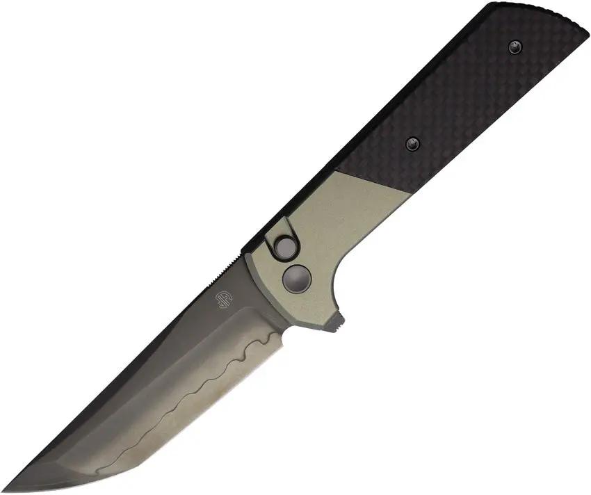 North Mountain Blade Chop 2 Button Lock CF DLC 2407-GRCF-DLC by North Mountain Blade