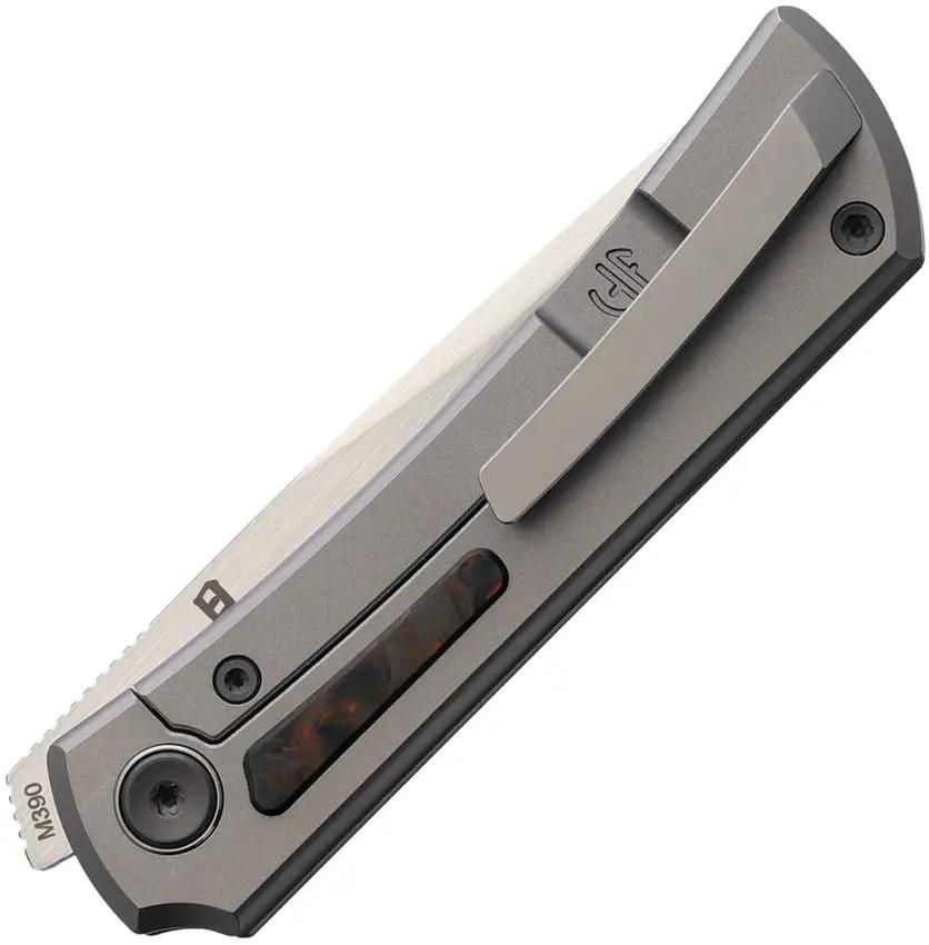 North Mountain Blade Sun Framelock Ti CF 2525-BKCU by North Mountain Blade