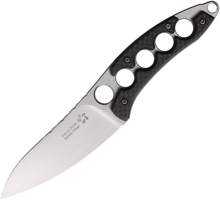 North Mountain Blade Shura Fixed Blade Black NEMOTO-SHURA-BLACK by North Mountain Blade